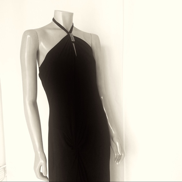 Vintage Roman Keflay Halterneck Maxi Dress - Picture 8 of 12